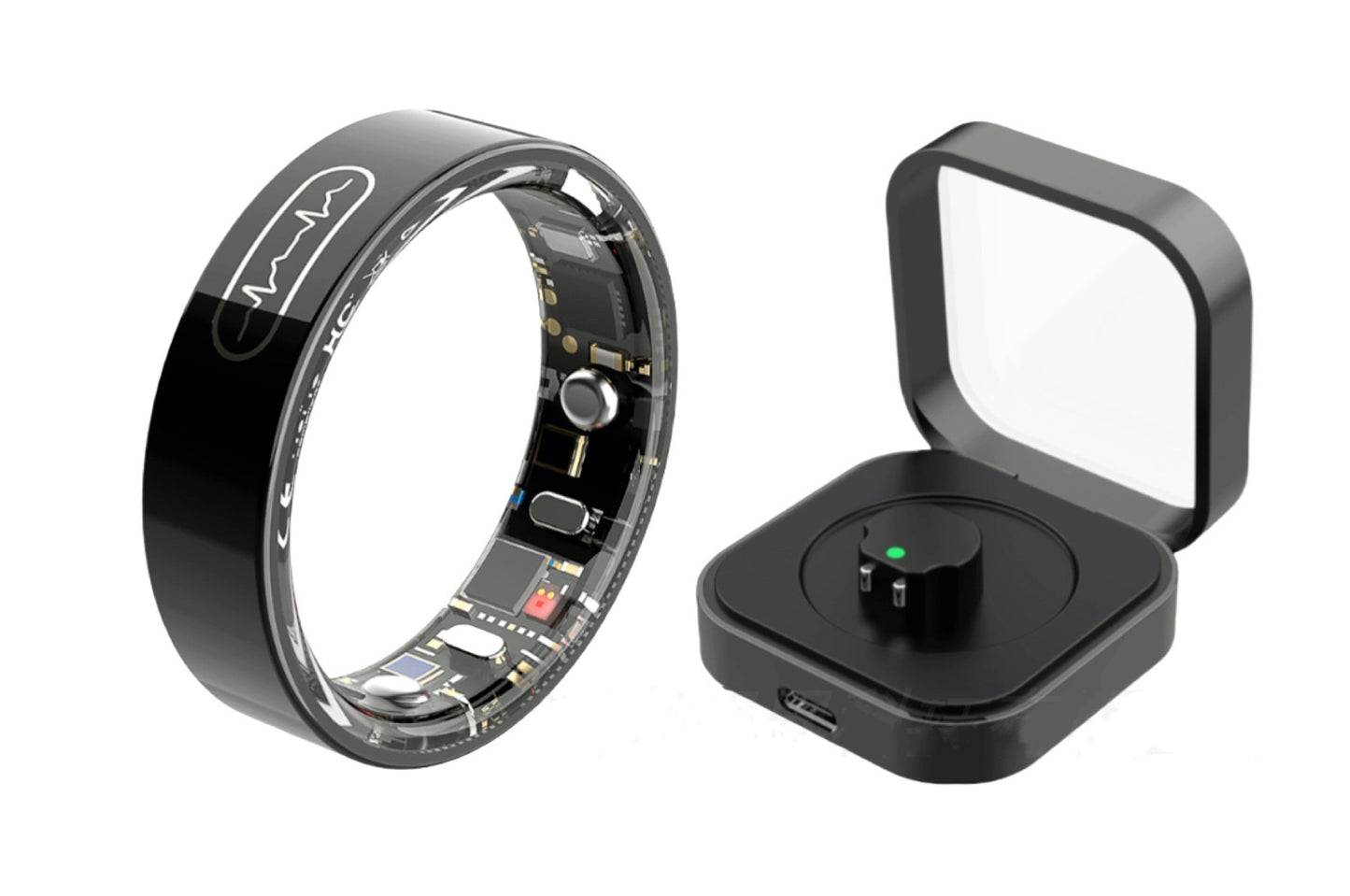 High-end ECG Smart Ring For Health And Sleep Monitoring Featuring Low Power Consumption