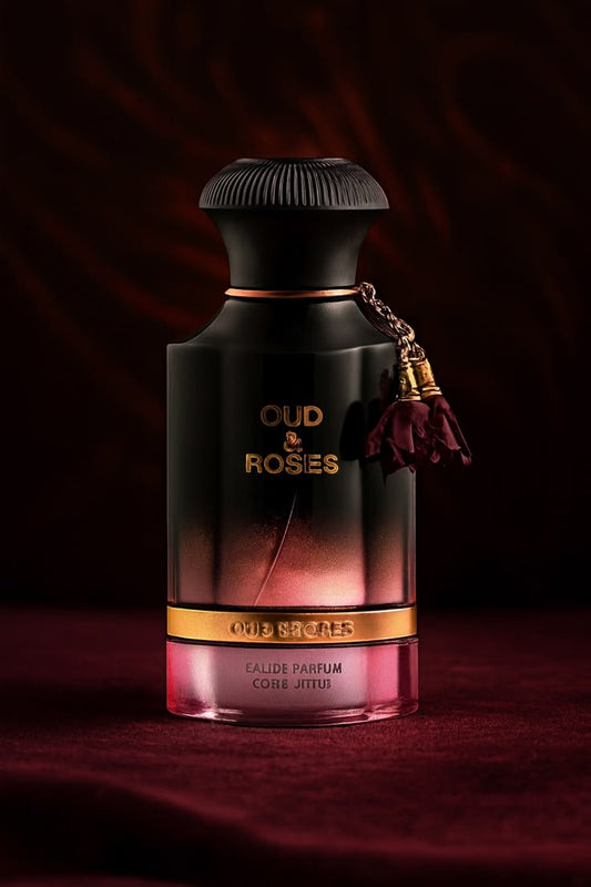 Luxury Oud & Roses Perfume _ Elegant Floral Fragrance for Women