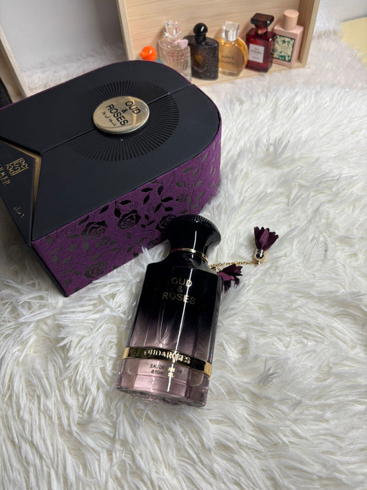 Oud & Roses Eau De Parfum 100ml | Luxury Floral Oud Perfume for Men & Women